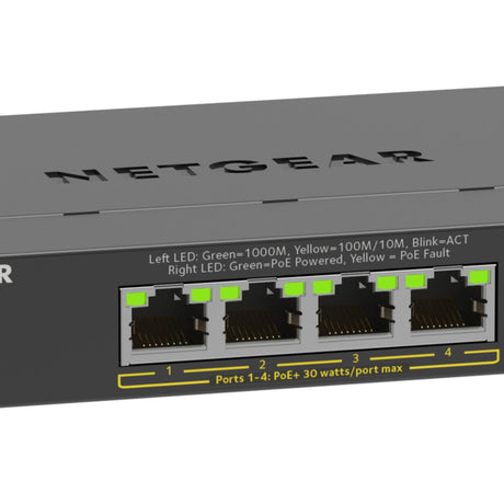 NETGEAR Plus Switch 5-port 10/100/1000 GS305EPP-100PES, Bild 4
