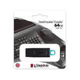 USB Stick 64GB Kingston DataTraveler Exodia USB 3.2 DTX/64GB