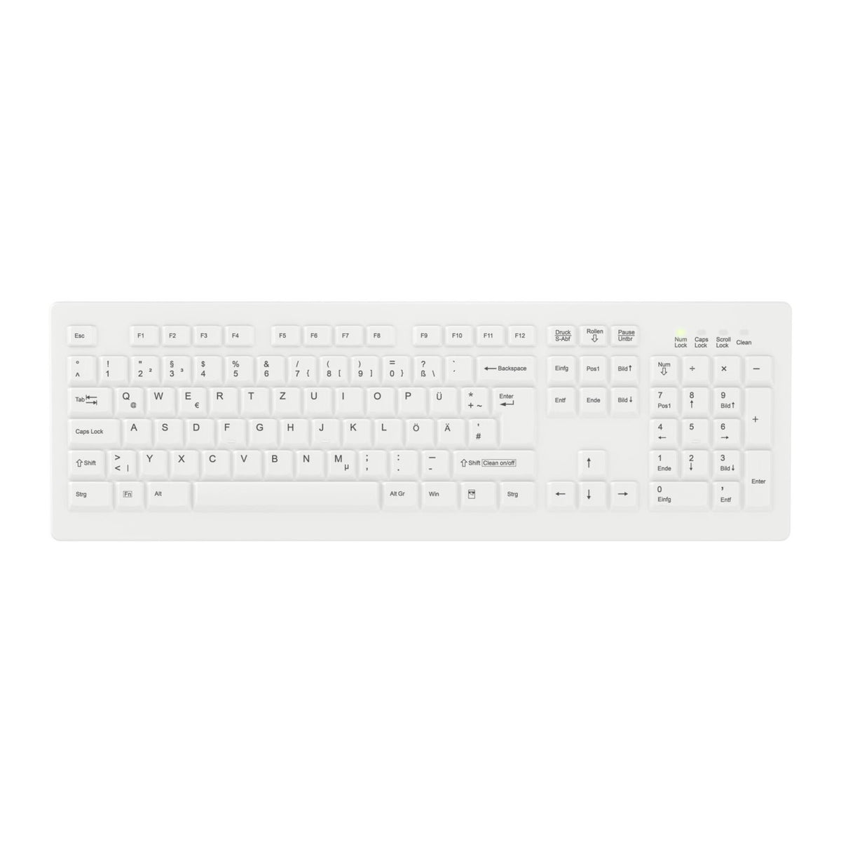 Keyboard Contour Medical Active Key AK-C8100 Wireless Weiß (AK-C8100F-FU1-W/GE)