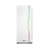 PC- Gehäuse Sharkoon RGB Slider white