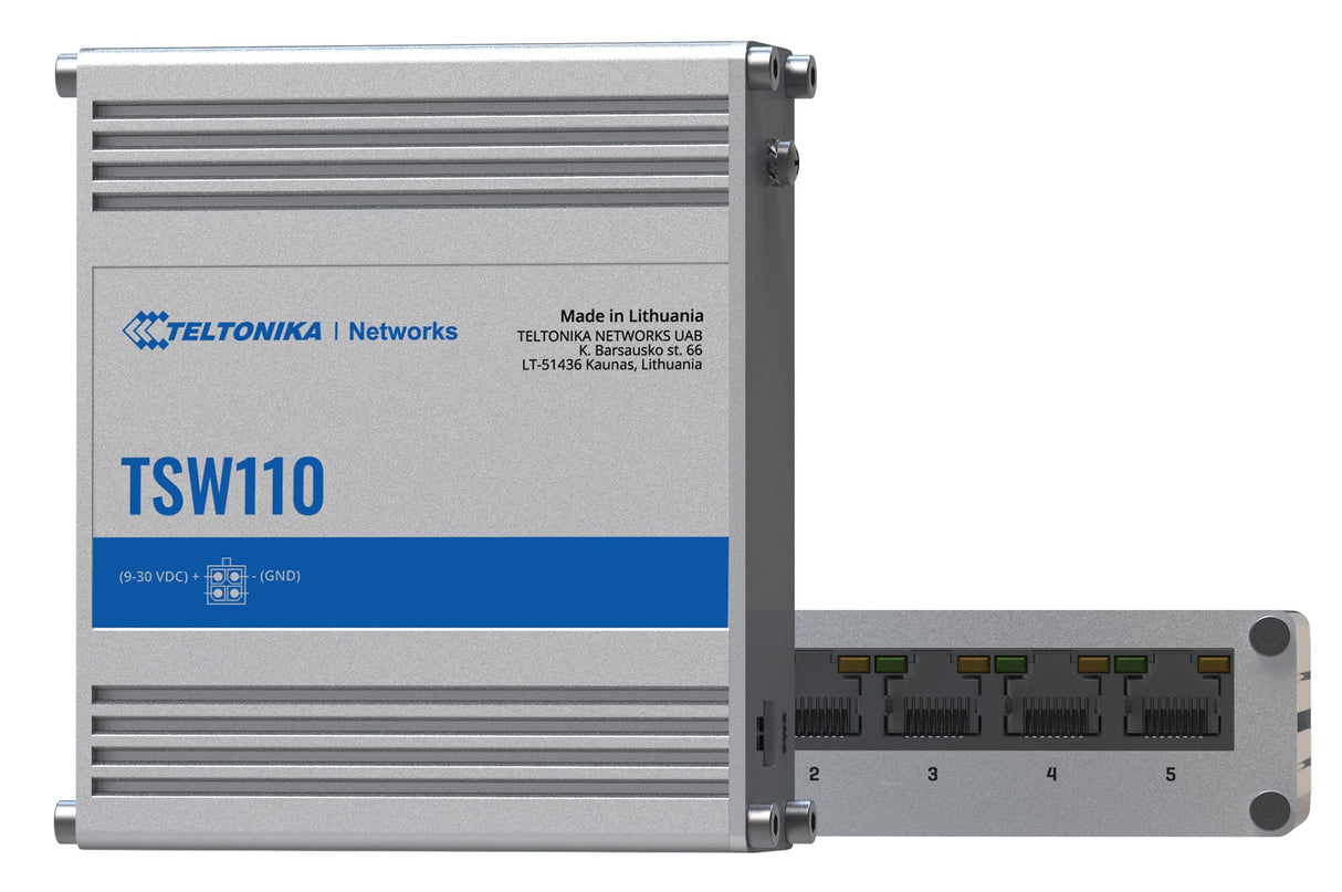 Teltonika TSW110 5-port Switch 5x10/100/1000
