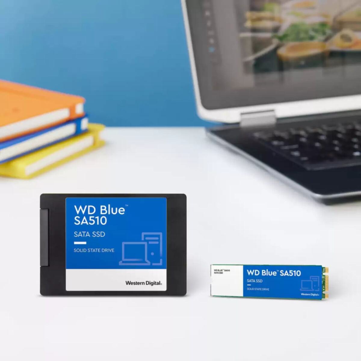 SSD WD Blue 1TB SA510 Sata3 M.2 WDS100T3B0B