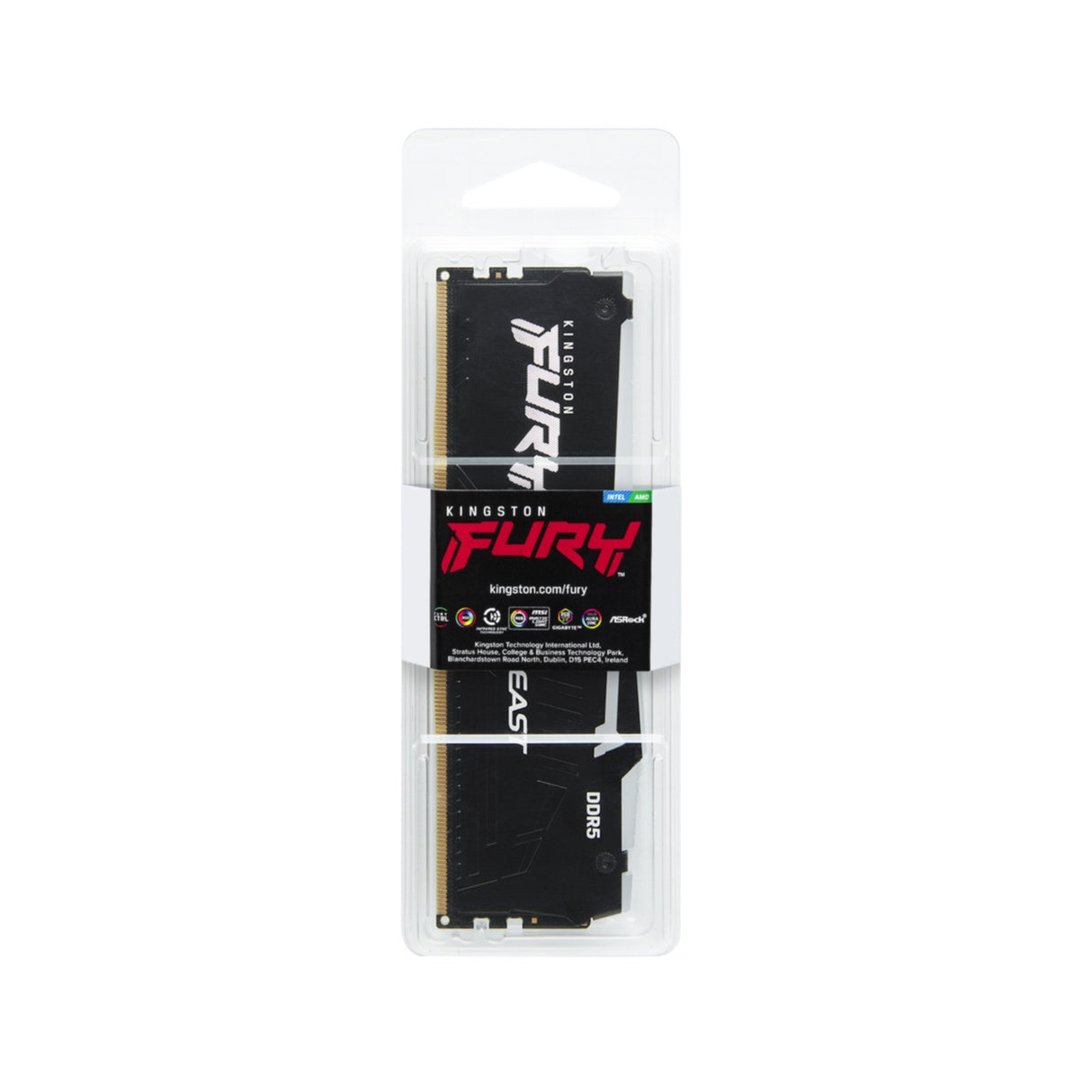 DDR5 32GB PC 5200 Kingston FURY Beast RGB KF552C40BBA-32
