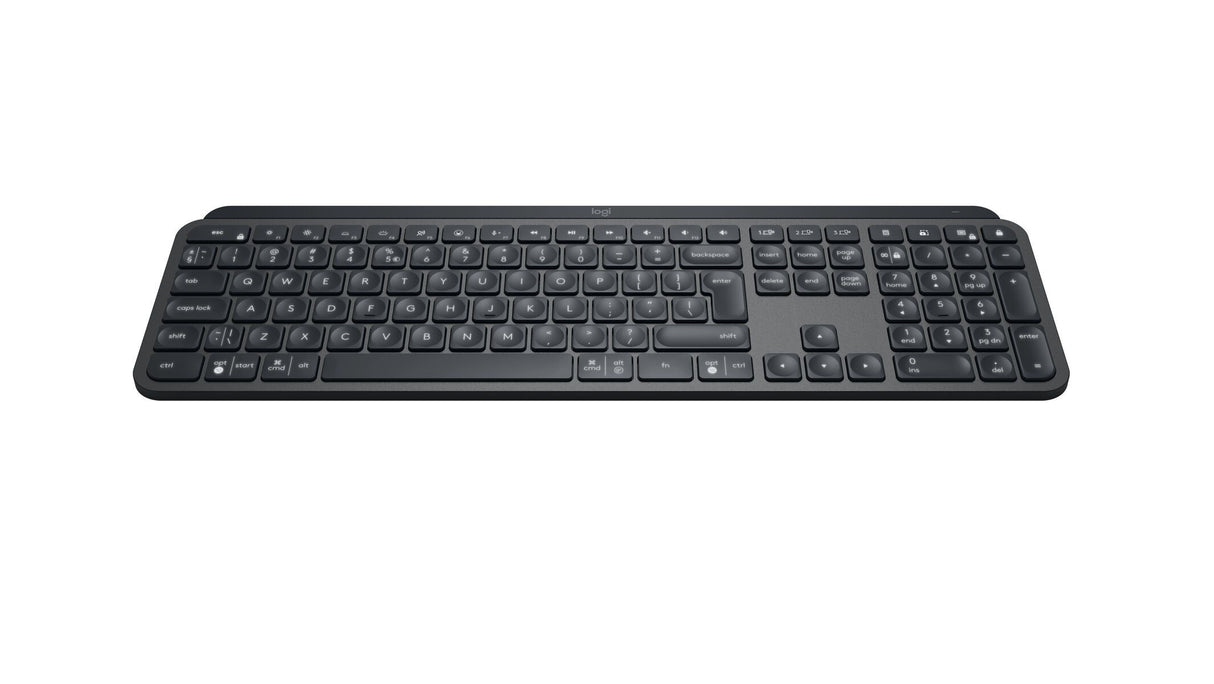 Keyboard Logitech MX Keys Wireless Graphite (DE) (920-010244)