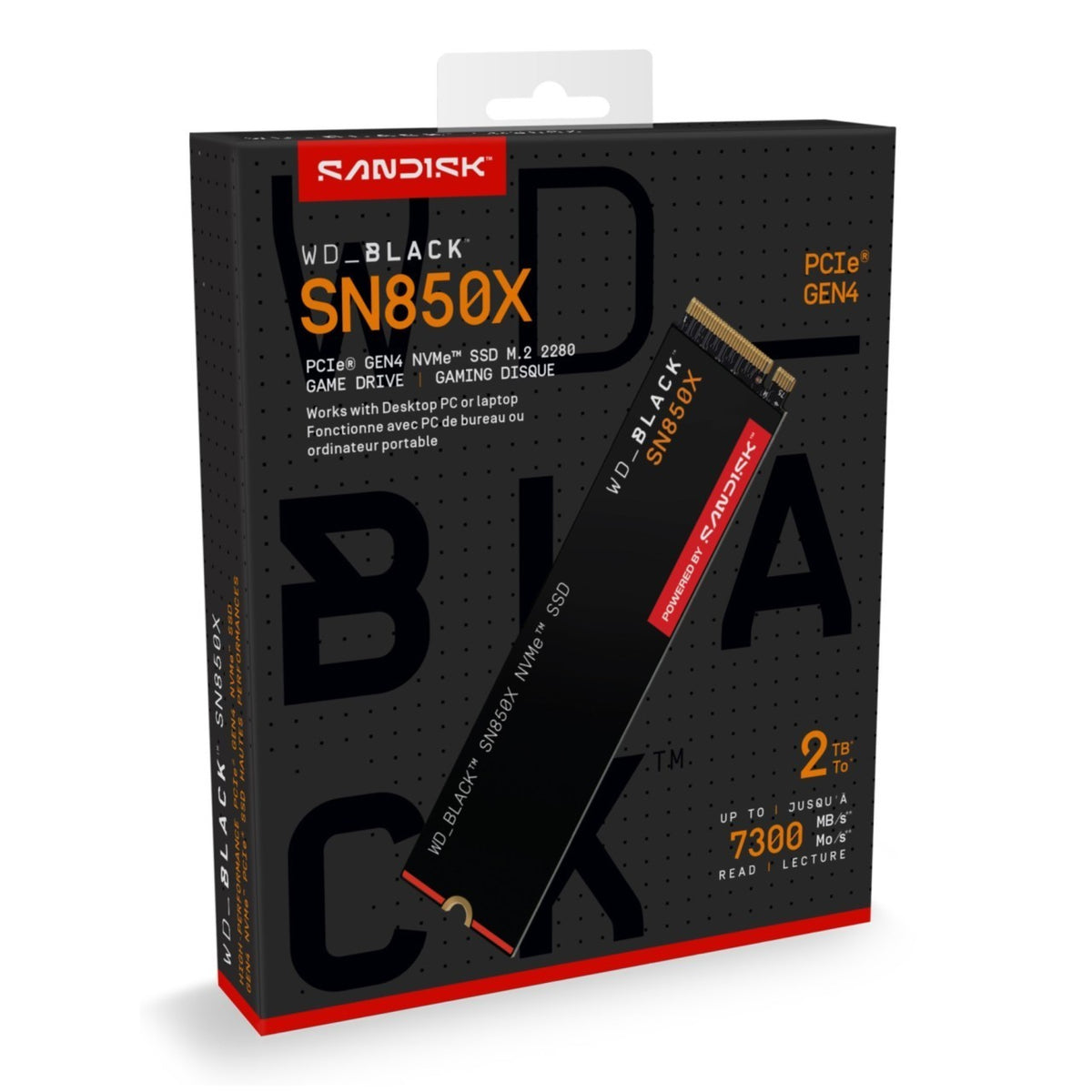 SSD WD Black 2TB SN850X Gaming NVME M.2 PCIe WDS200T2X0E PCIe 4.0 x4 [70373_6_1280x1280..jpg]