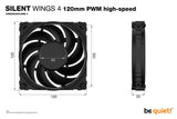 PC- Gehäuselüfter Be Quiet SilentWings 4 120mm PWM black high-speed BL094 [70382_5_1280x1280..jpg]