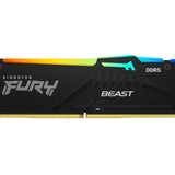 DDR5 32GB KIT 2x16GB PC 5600 Kingston FURY Beast RGB EX KF556C36BBEAK2-32, Bild 3