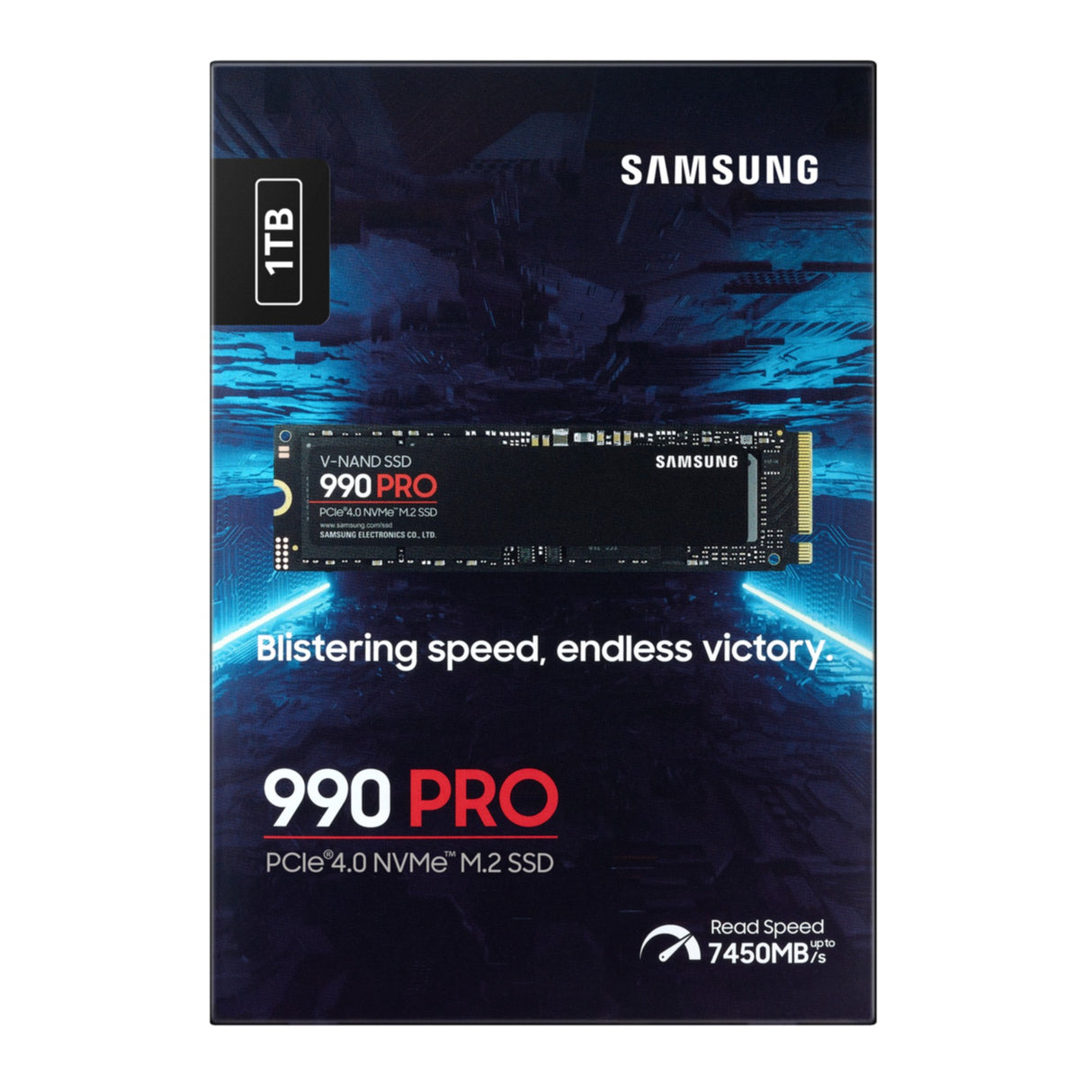 SSD Samsung 990 Pro M.2 1TB NVMe MZ-V9P1T0BW PCIe 4.0 x4