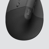 Mouse Logitech Lift for Business wireless ergonomisch graphite left (910-006495)
