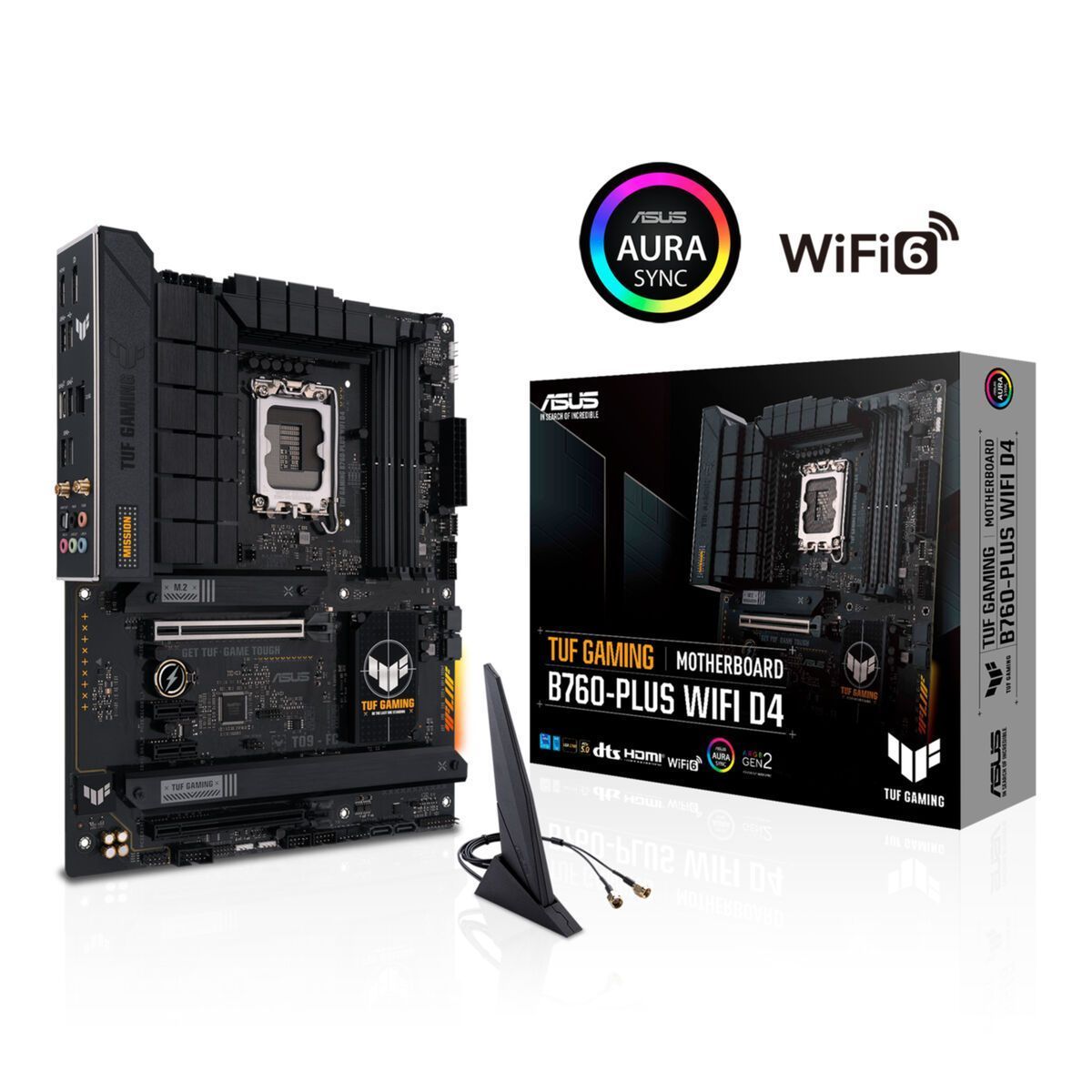 ASUS TUF B760-Plus Gaming D4 (WIFI) (1700) (D)