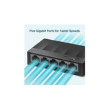 TP-Link LiteWave Switch 5-port 10/100/1000 LS1005G
