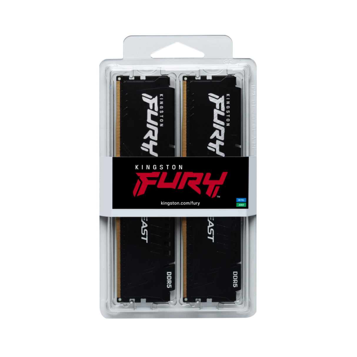 DDR5 64GB KIT 2x32GB PC 5200 Kingston FURY Beast KF552C40BBK2-64