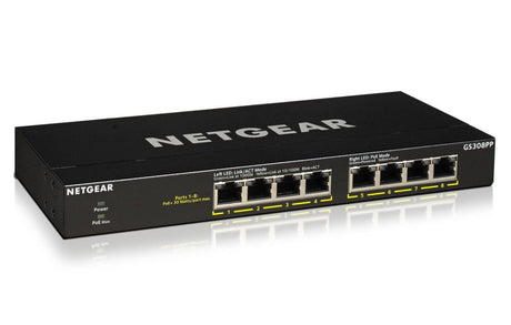 NETGEAR Switch 8-port 10/100/1000 GS308PP-100EUS, Bild 3