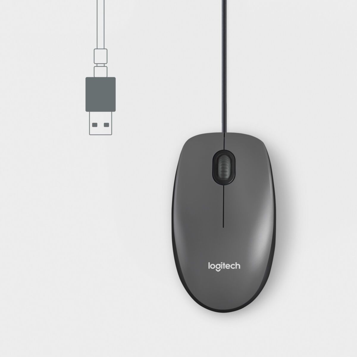 Mouse Logitech M100 (910-006652)