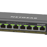 NETGEAR Plus Switch 8-port 10/100/1000 GS308EP-100PES