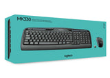 Keyboard & Mouse Logitech Wireless Combo MK330 black (US) (920-003989)