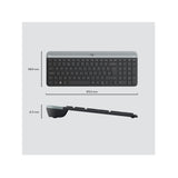 Keyboard & Mouse Logitech Wireless Combo MK470 slim black (US) (920-009204)