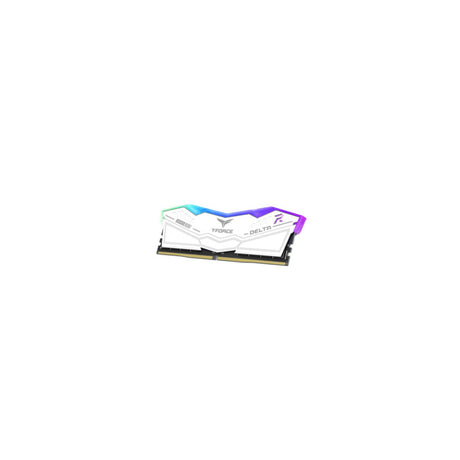 DDR5 32GB KIT 2x16GB PC 6000 Team T-Force Delta RGB FF4D532G6000HC38ADC01 weiß - ComputerKönig