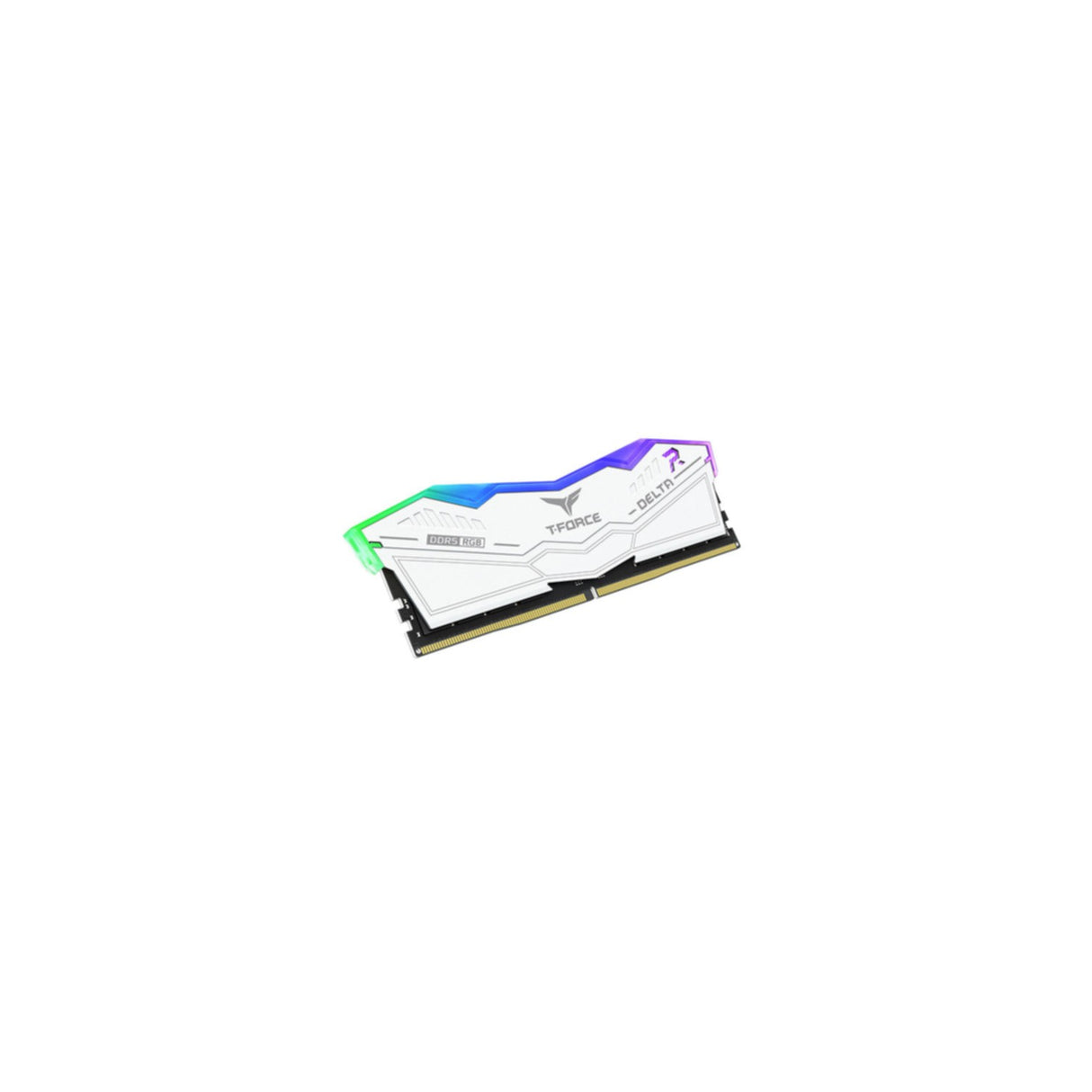 DDR5 32GB KIT 2x16GB PC 6000 Team T-Force Delta RGB FF4D532G6000HC38ADC01 weiß
