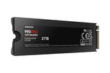 SSD Samsung 990 Pro M.2 2TB NVMe MZ-V9P2T0CW PCIe 4.0 x4 Heatsink
