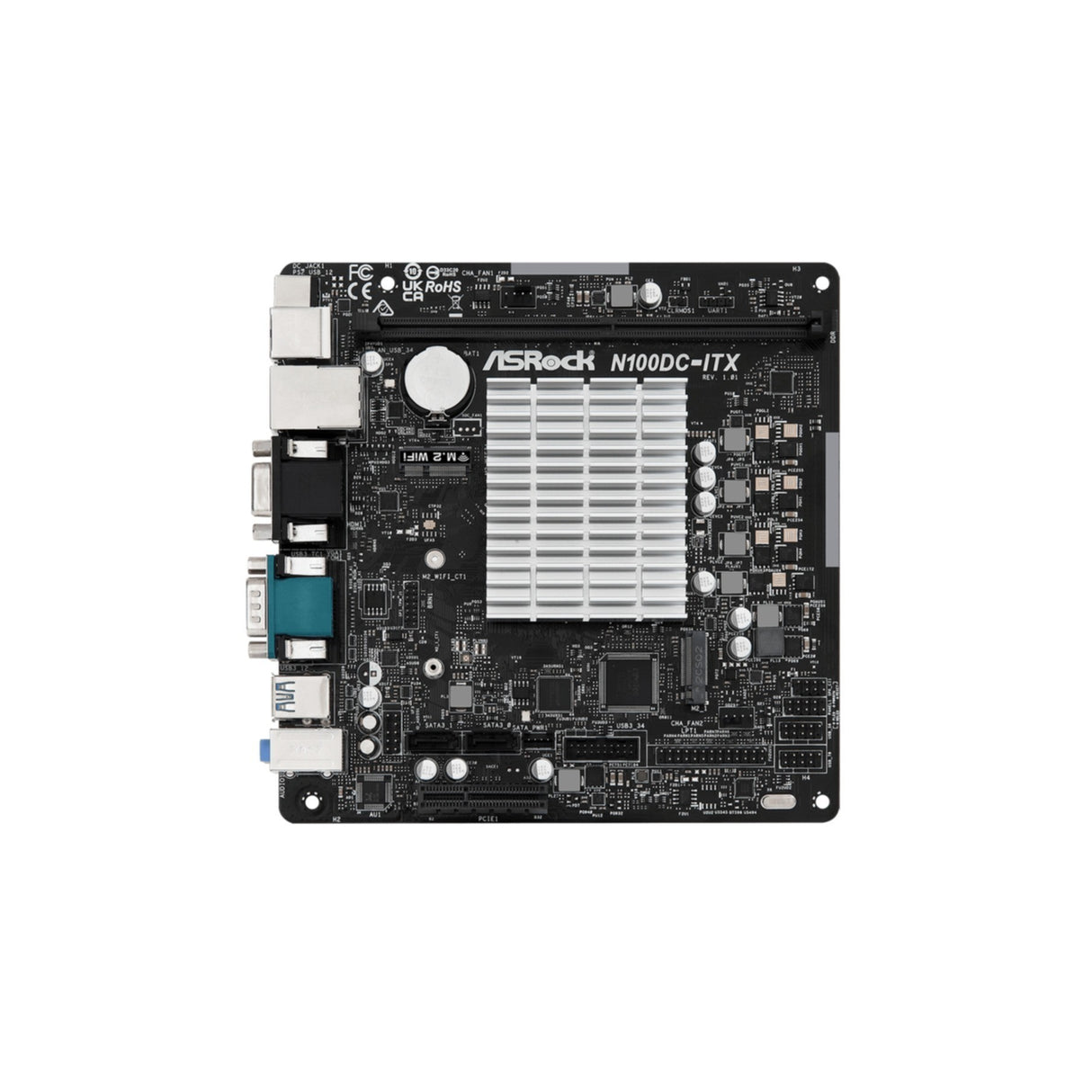 ASROCK N100DC-ITX (Intel CPU onboard) (D)