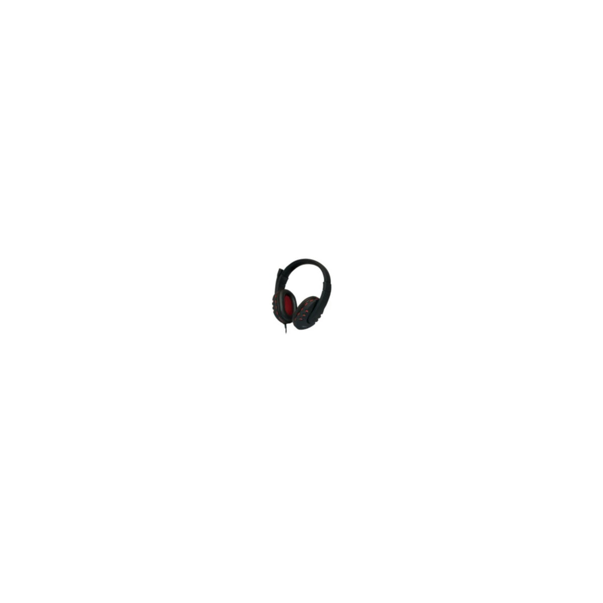 LogiLink Headset Stereo with microphone USB black/red HS0028