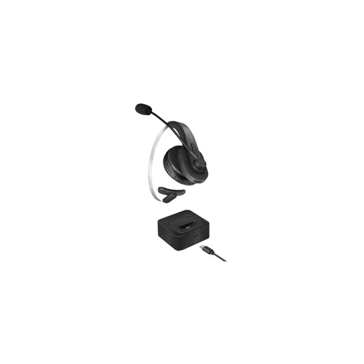 LogiLink Bluetooth Headset, Mono, with charging stand BT0059