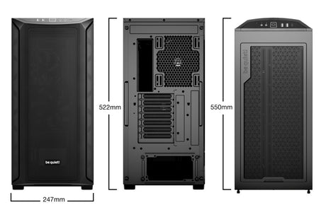 PC- Gehäuse BeQuiet Shadow Base 800 - schwarz, Bild 2