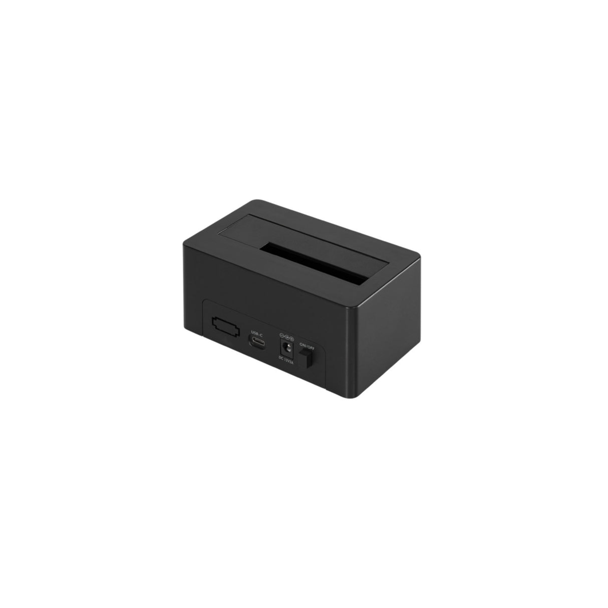 HDD Dockingstation LogiLink Quickport USB 3.1 Gen 2 1-Port für 2,5/3,5 SATA HDD/SSD QP0027