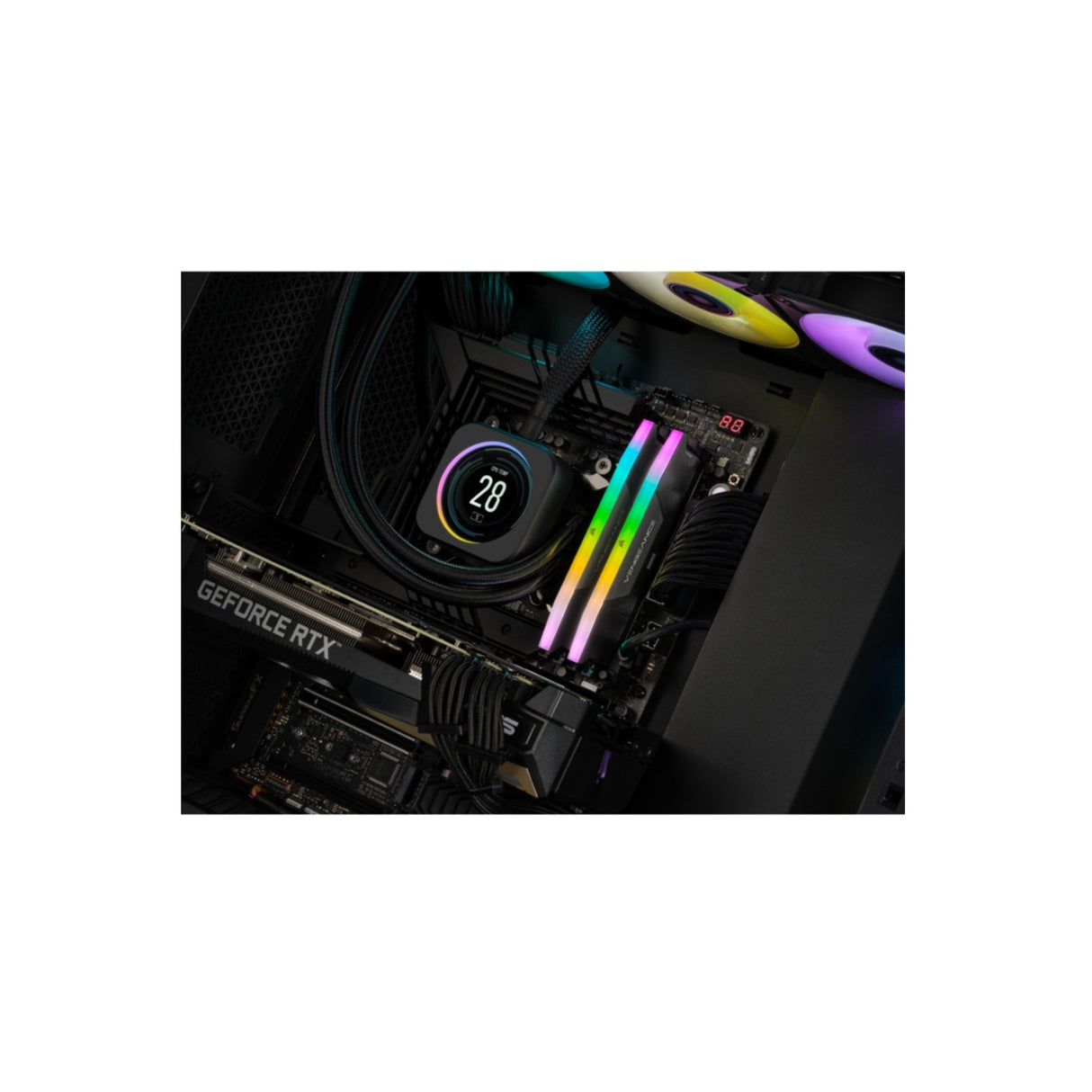 DDR5 32GB KIT 2x16GB PC 6000 Corsair Vengeance RGB CMH32GX5M2E6000C36 - ComputerKönig