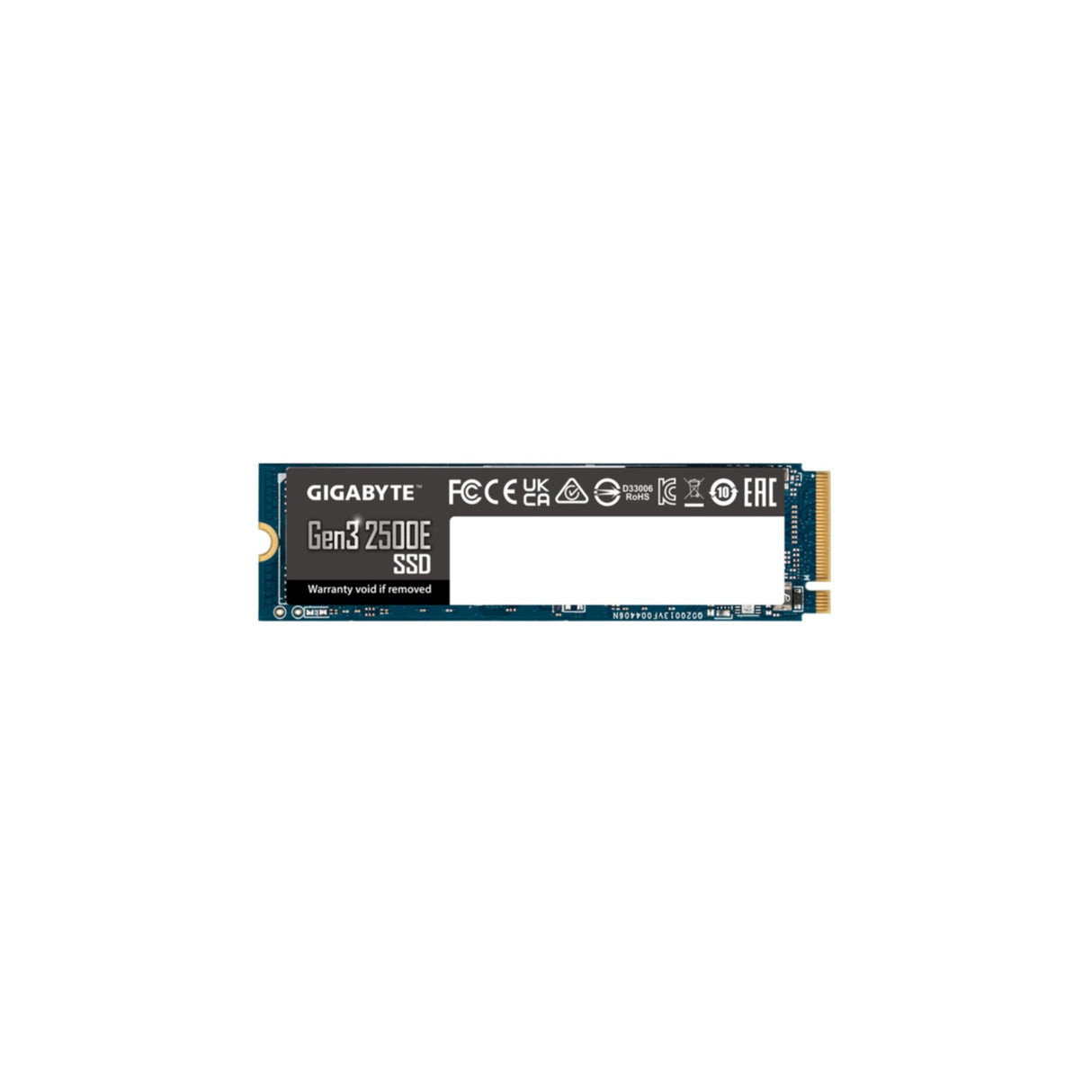 SSD GIGABYTE 2500e 1TB M.2 PCIe G325E1TB PCIe 3.0 x4 NVME