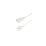 Kabel LogiLink Netzkabelverlängerung CEE7/16 weiß 2m CP126, Bild 2