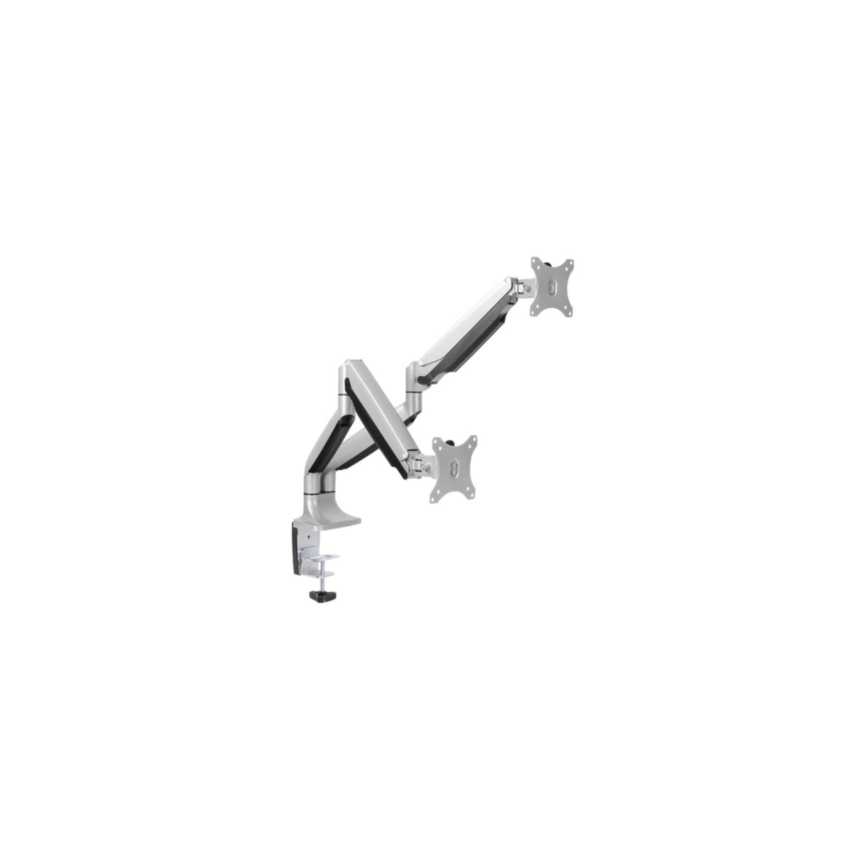 LogiLink Monitorhalterung 2-fach 13–32 Aluminium Gasdruckfeder BP0043