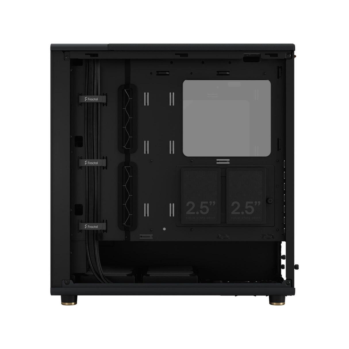 PC- Gehäuse Fractal Design North Charcoal Black TG