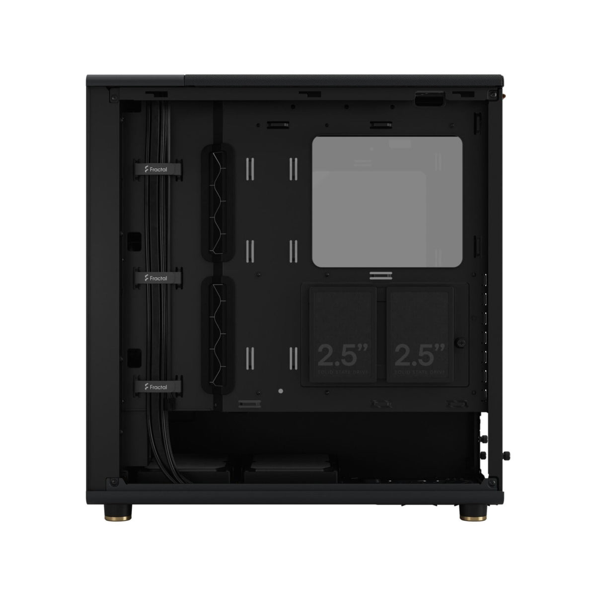 PC- Gehäuse Fractal Design North Charcoal Black TG, Bild 5