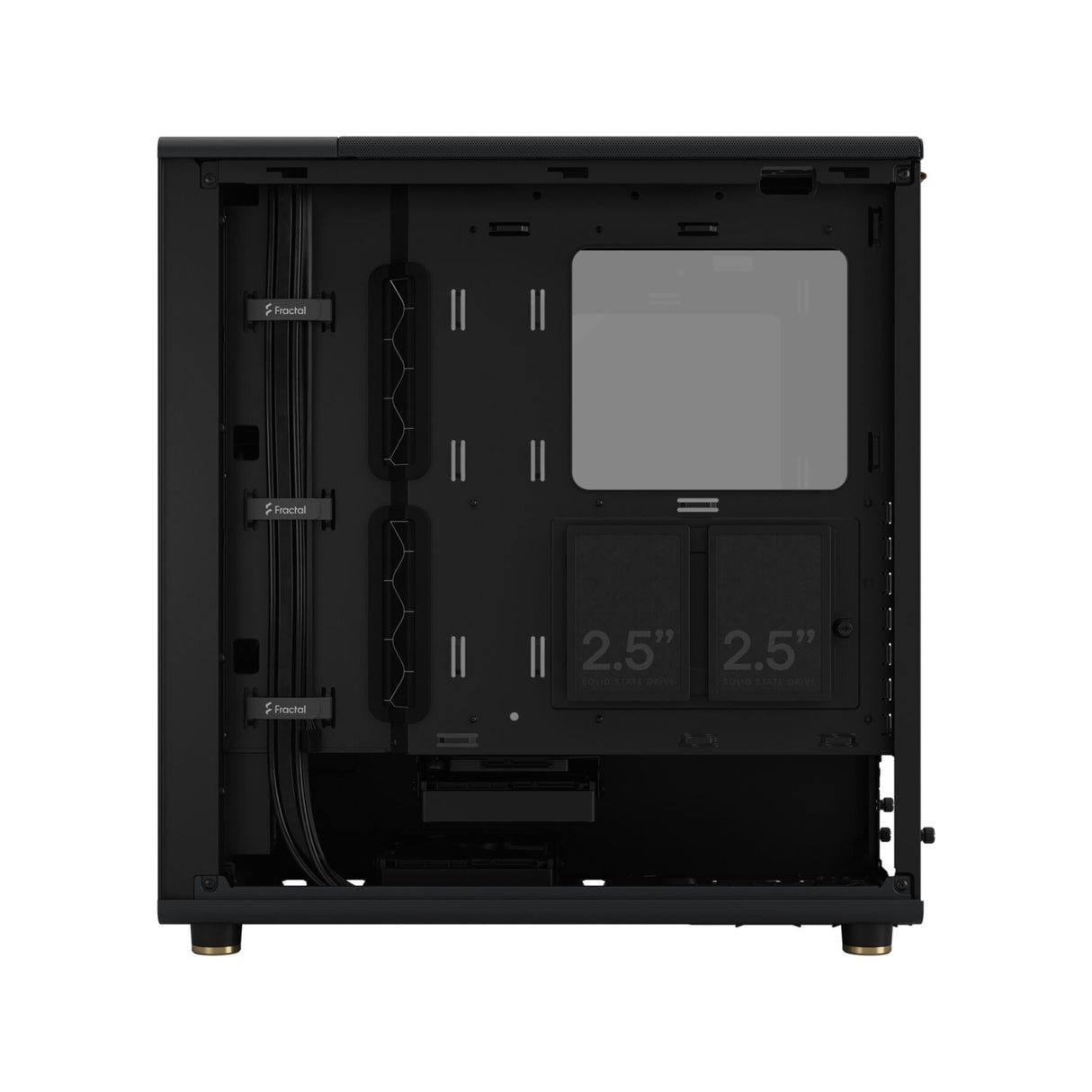 PC- Gehäuse Fractal Design North Charcoal Black TG