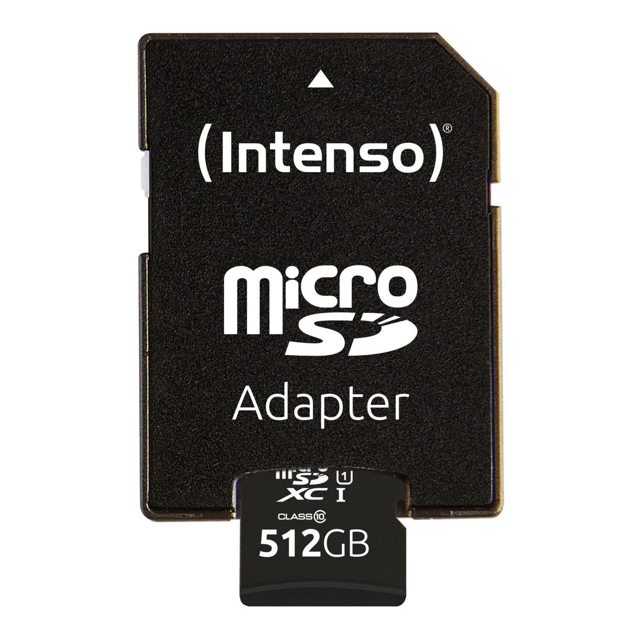 Micro SDHC/SD 512GB Intenso Performance 1 Adapter Class 10  3424493