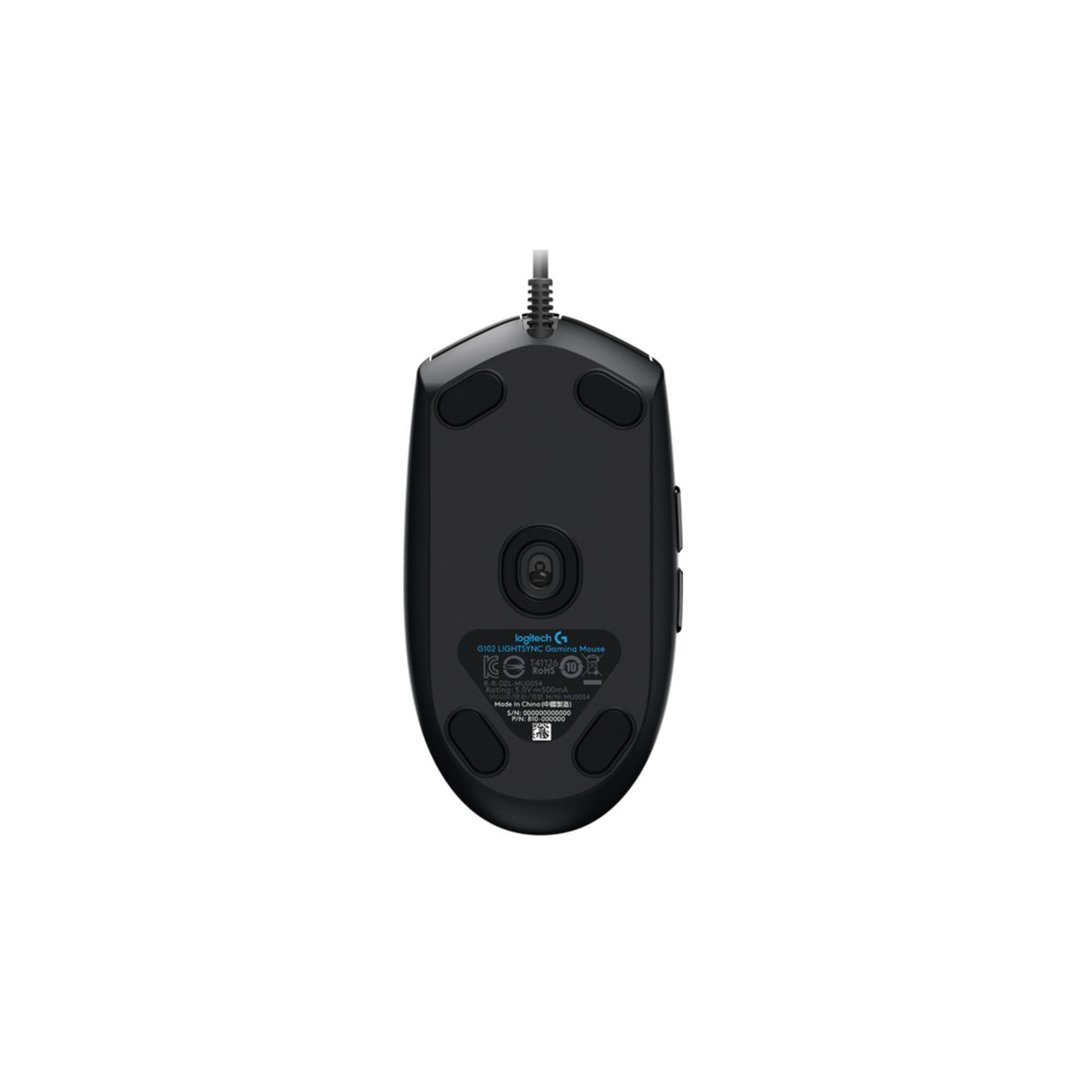 Mouse Logitech G G102 Gamingmouse wired black (910-005823)