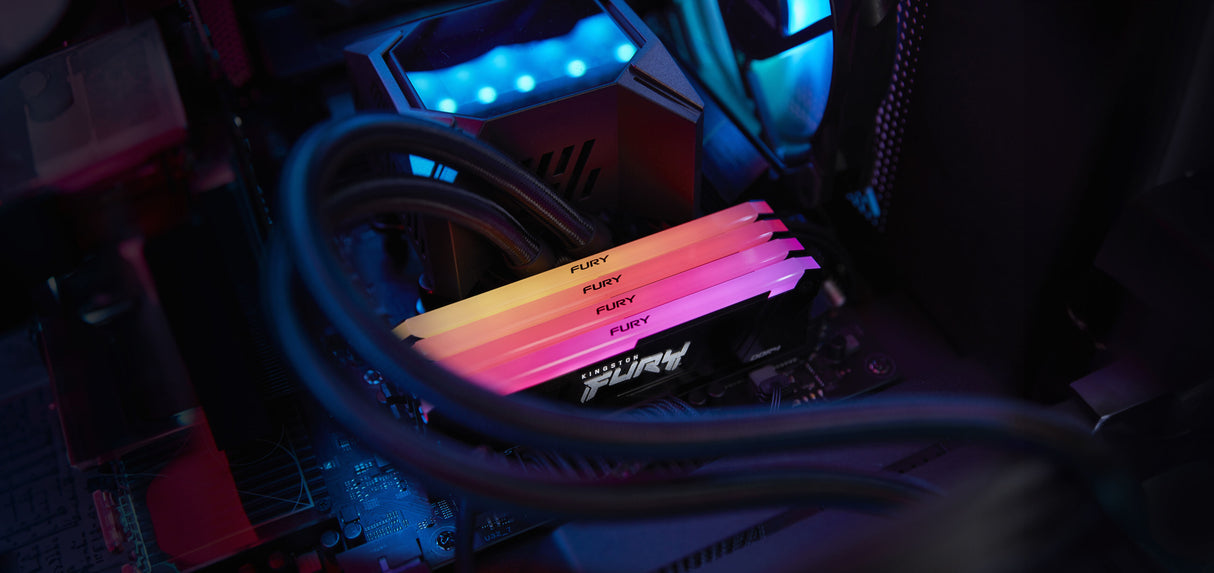 DDR4 32GB PC 3200 Kingston FURY Beast RGB KF432C16BB2A/32