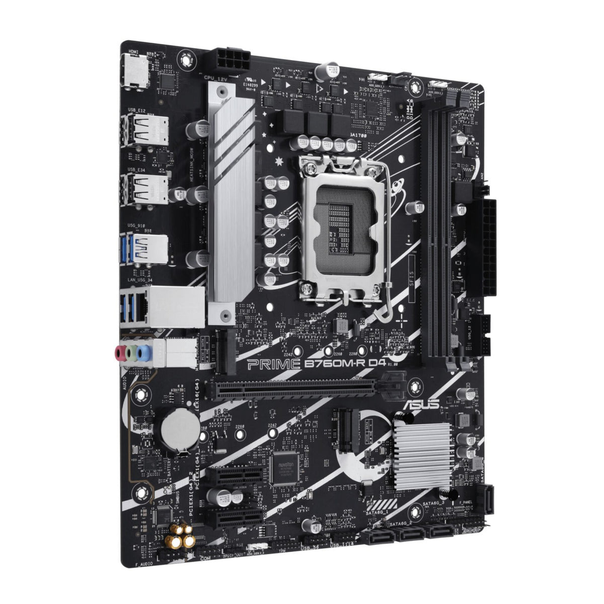 ASUS Prime B760M-R D4 (1700) (D), Bild 2