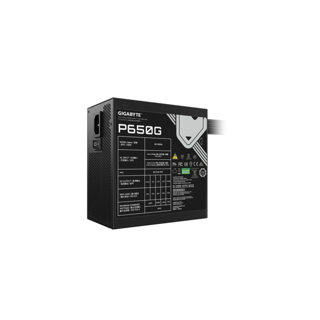 PC- Netzteil Gigabyte GP-P650G