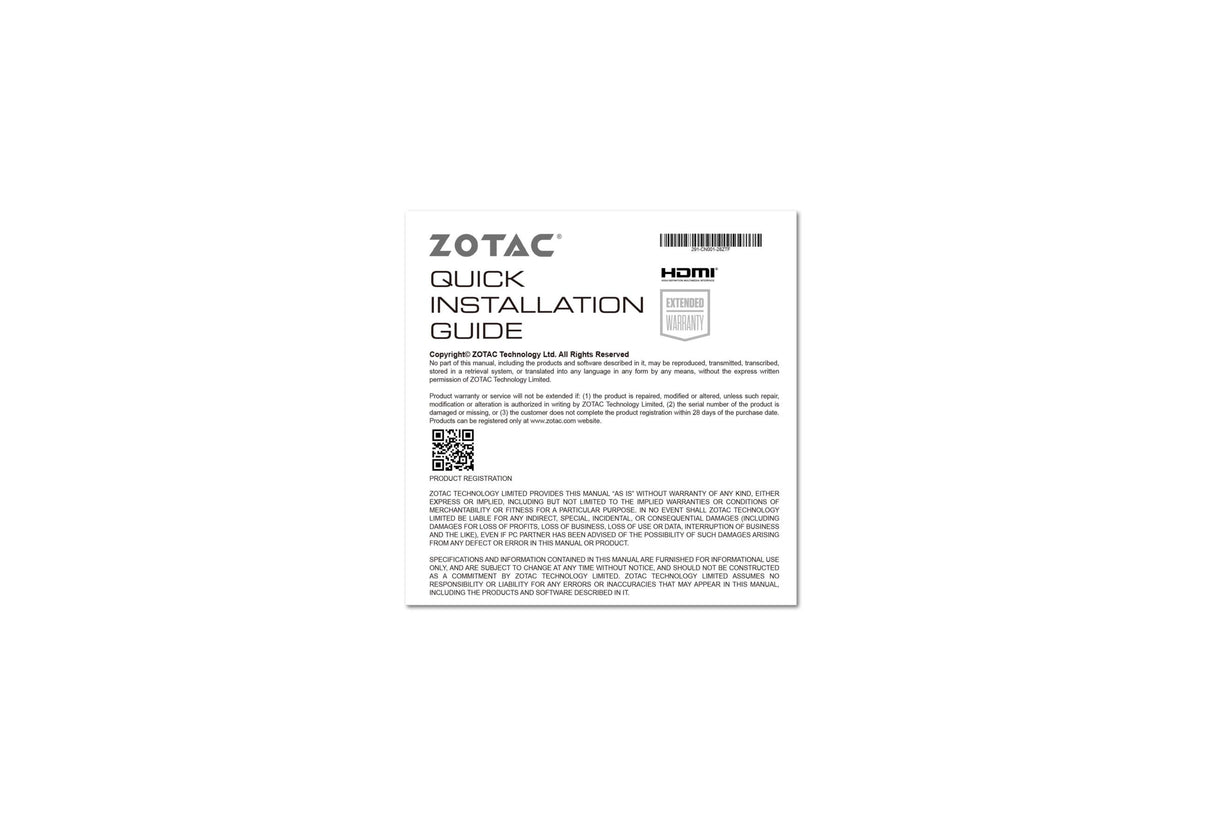 VGA ZOTAC GeForce® RTX 3050 6GB Gaming SOLO