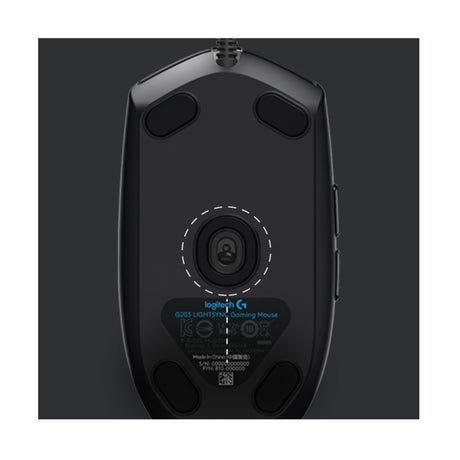 Mouse Logitech G G203 Gamingmouse wired black (910-005796), Bild 3