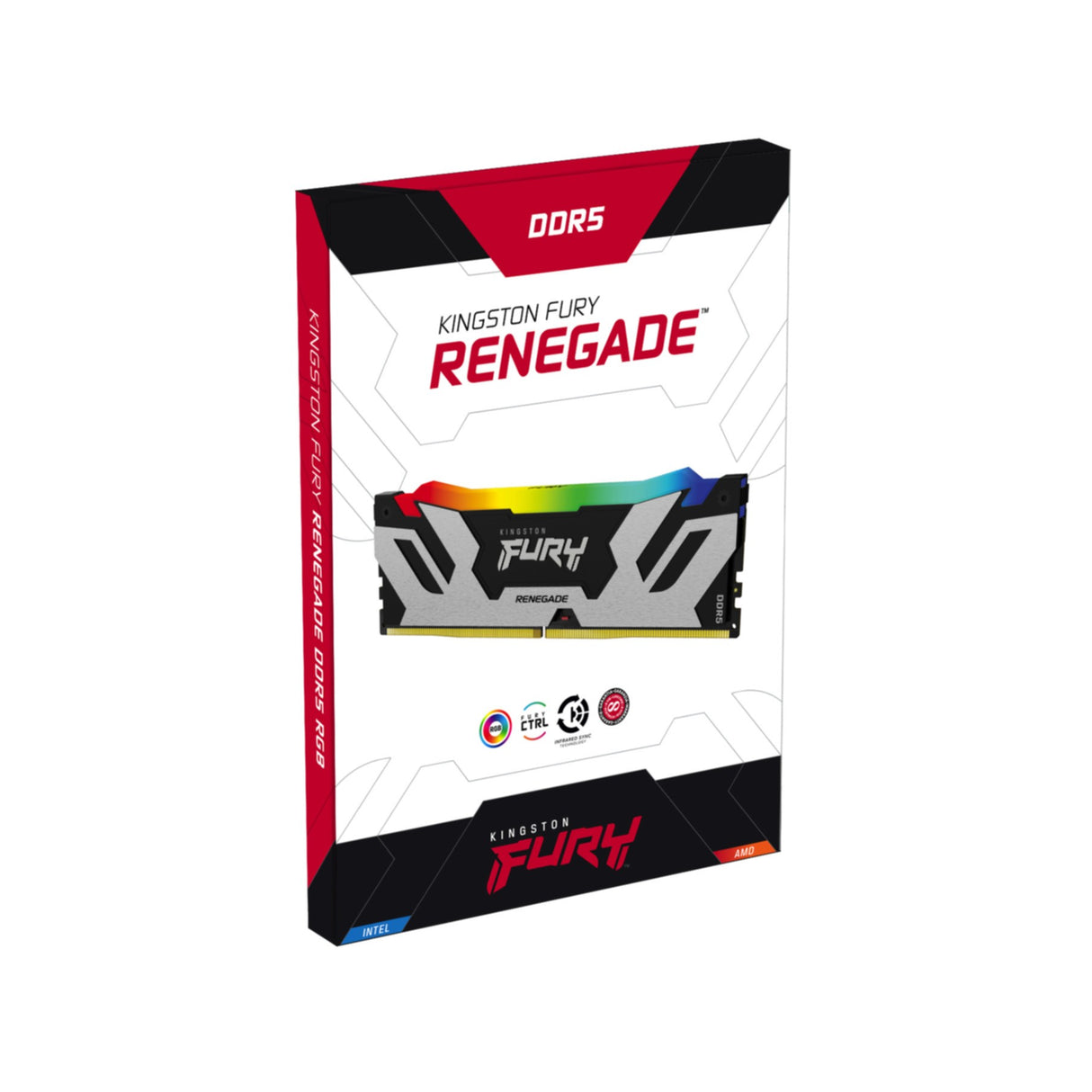 DDR5 32GB KIT 2x16GB PC 6400 Kingston Fury Renegade RGB KF564C32RSAK2-32