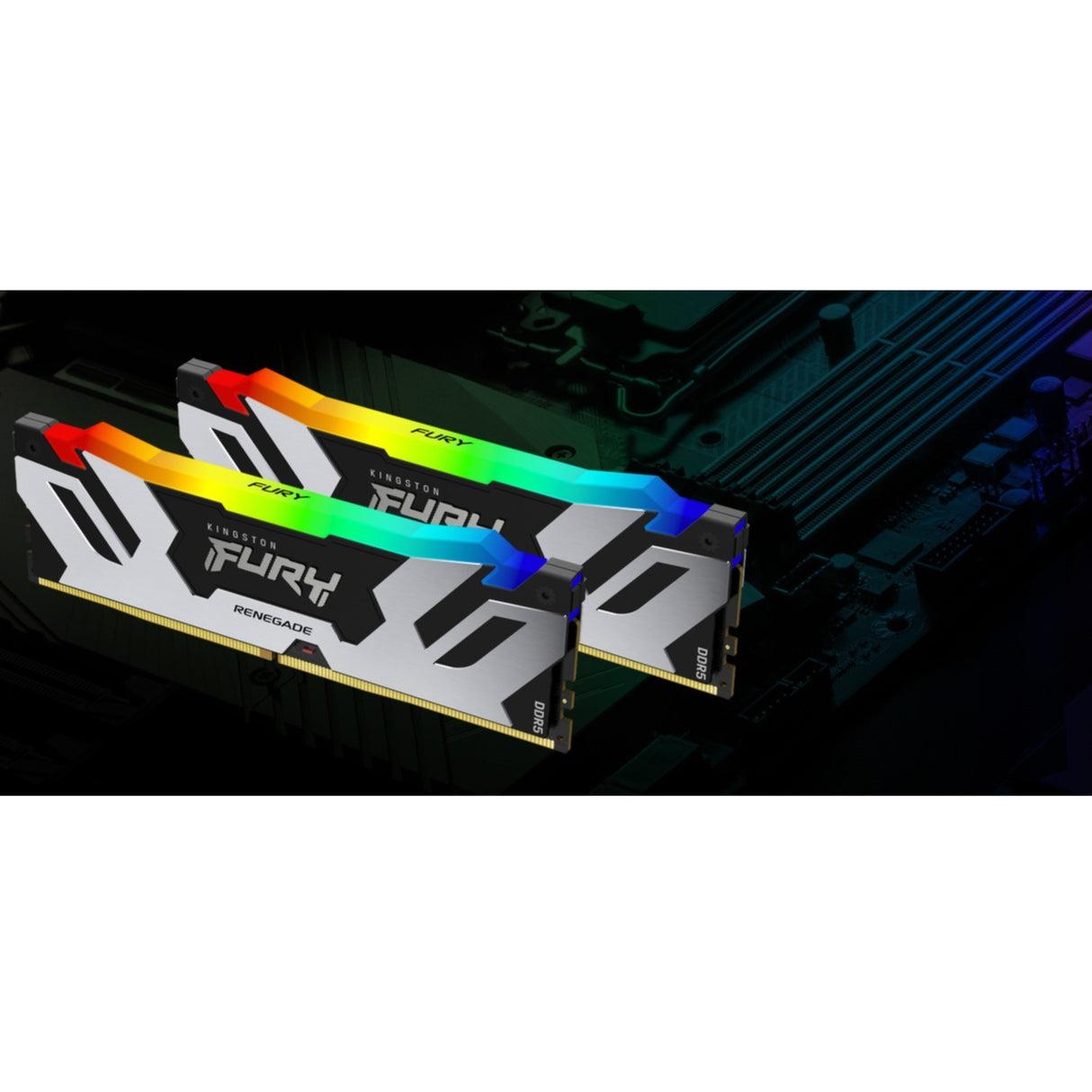 DDR5 32GB KIT 2x16GB PC 6400 Kingston Fury Renegade RGB KF564C32RSAK2-32