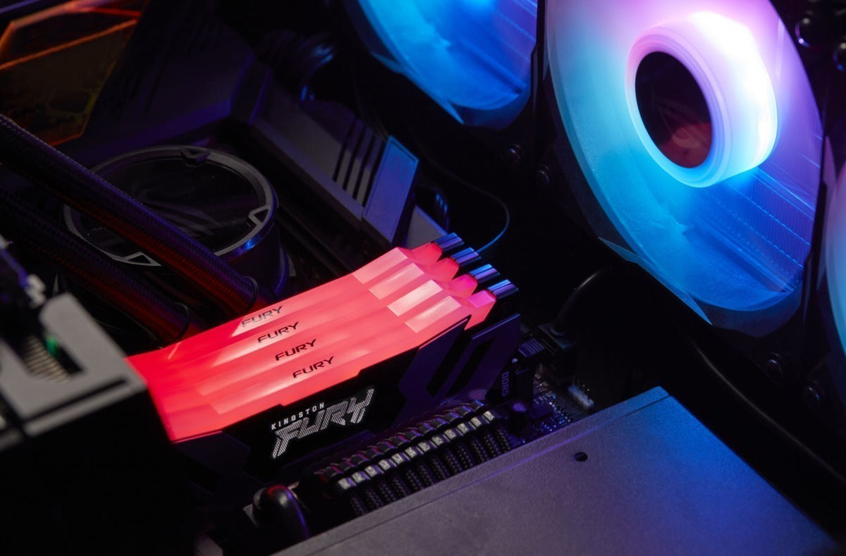 DDR5 32GB KIT 2x16GB PC 6400 Kingston Fury Renegade RGB KF564C32RSAK2-32, Bild 7