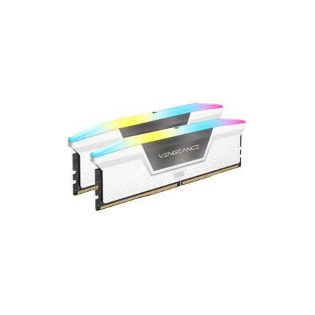 DDR5 32GB KIT 2x16GB PC 6000 Corsair Vengeance RGB CMH32GX5M2E6000C36W  weiß - ComputerKönig