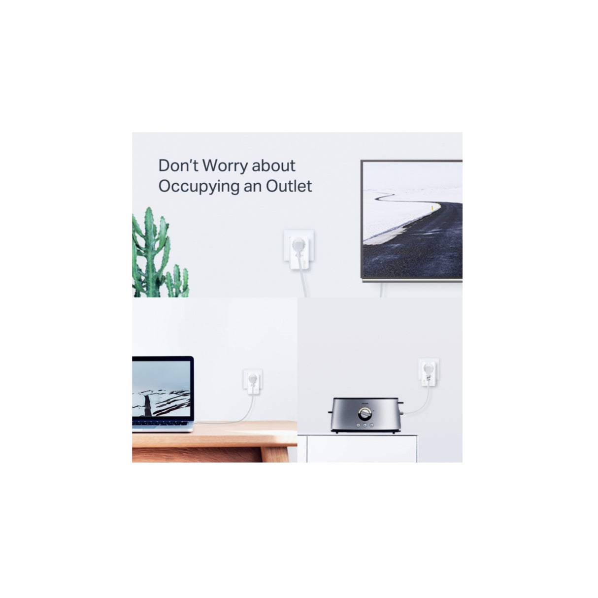 TP-Link Powerline Adapterkit TL-PA7027P KIT 2-port Switch