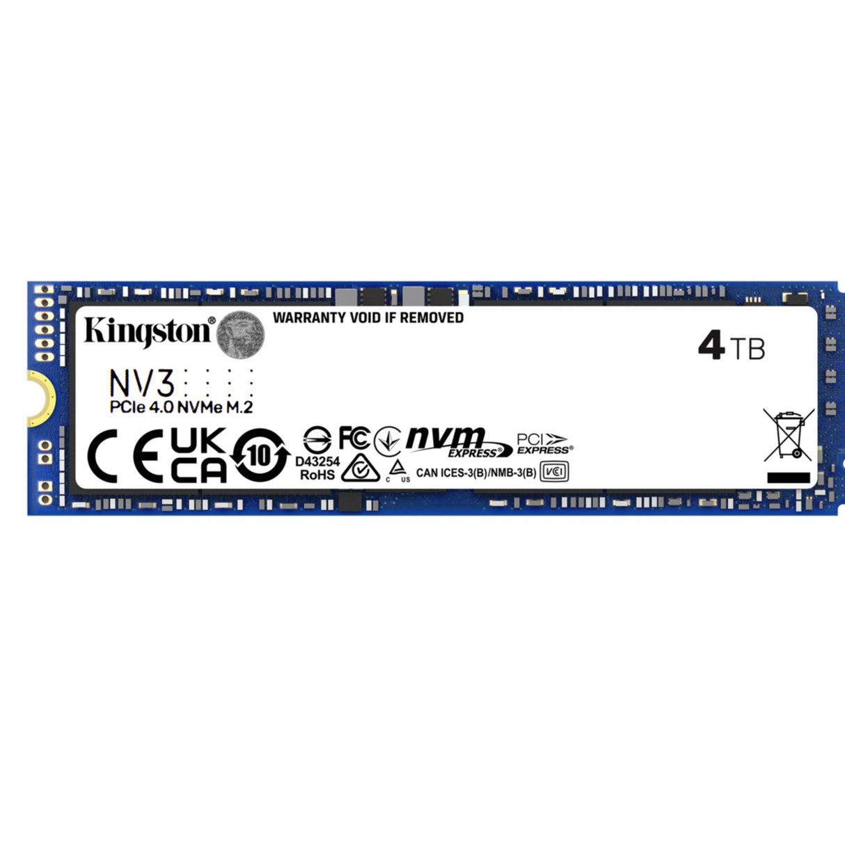 SSD Kingston NV3 4TB Kingston SNV3S/4000G M.2 PCIe 4.0 NVMe