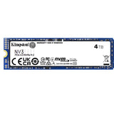 SSD Kingston NV3 4TB Kingston SNV3S/4000G M.2 PCIe 4.0 NVMe